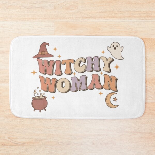 Item preview, Witchy Woman T-Shirt Retro Groovy Witch Hat Halloween Spooky Vibe designed and sold by Cellara91.