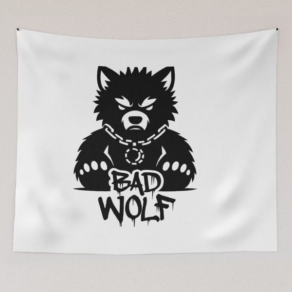 Item preview, Bad Wolf – Fierce Alpha Beast Graphic Design designed and sold by TeeMoods.