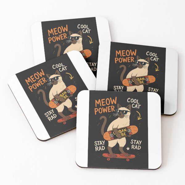 Item preview,  Siamese Street Rider – Meow Power in Motion designed and sold by Siamcatshop.