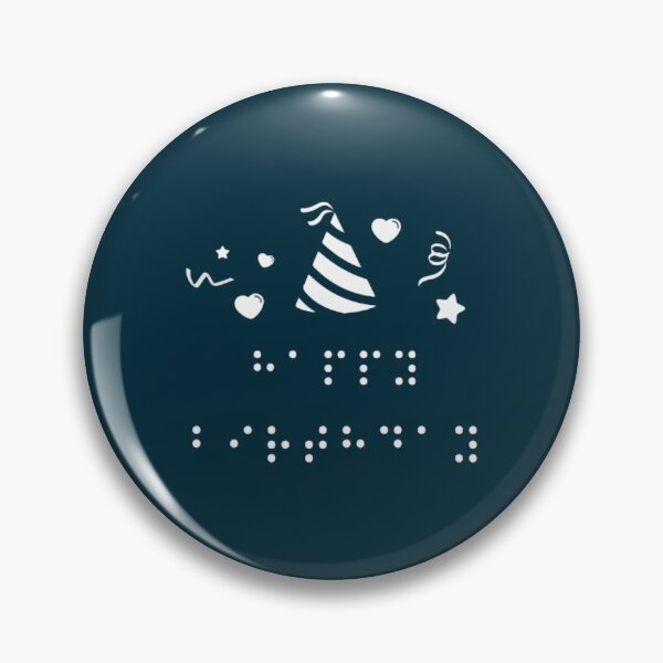 Item preview, Braille Dots Happy Birthday Oversized  designed and sold by amexanat1.