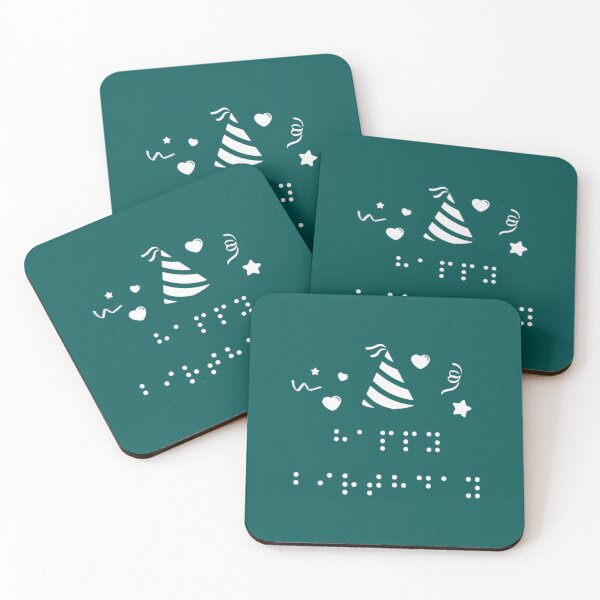 Item preview, Braille Dots Happy Birthday Oversized  designed and sold by amexanat1.