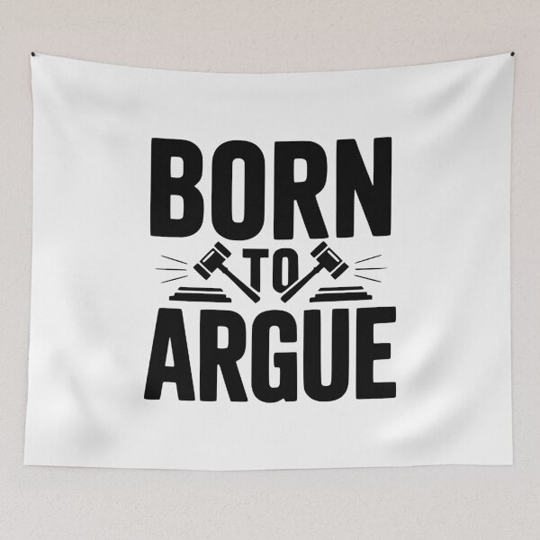 Item preview, Born to Argue designed and sold by Frank Ring.