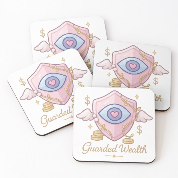 Item preview, Guarded Wealth Sticker | Crystal Shield Evil Eye | Money Protection Charm | Feminine Abundance Aesthetic | Lucky Girl Sticker designed and sold by HerDreamCodes.