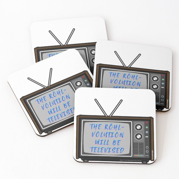 Item preview, The Röhl-Volution Will Be Televised designed and sold by (Not) The Wednesday Shop.
