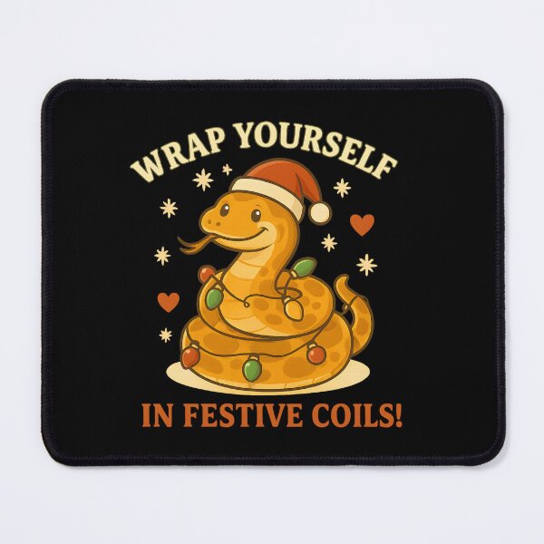 Item preview, Christmas Snake – Wrap Yourself in Festive Coils designed and sold by SVALANART.