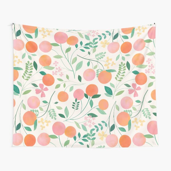 Vanilla Peaches Tapestry