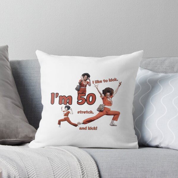 Item preview, I LIKE TO KICK, STRETCH, AND KICK! - im 50 sally omalley designed and sold by badreeder.