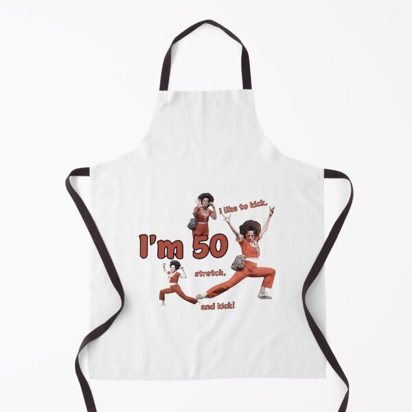 Item preview, I LIKE TO KICK, STRETCH, AND KICK! - im 50 sally omalley designed and sold by badreeder.