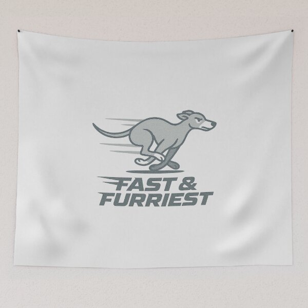 Item preview, Fast & Furriest designed and sold by Bratak.