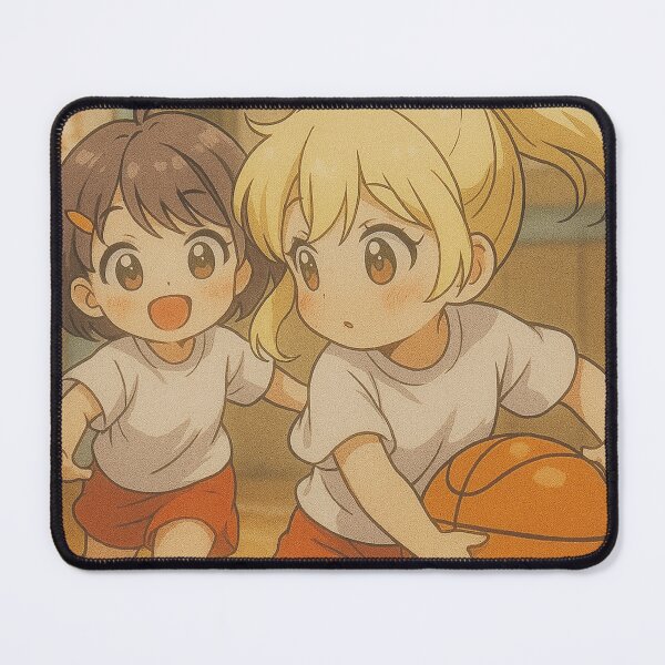 Item preview, anime children play basketball designed and sold by Mauswohn.