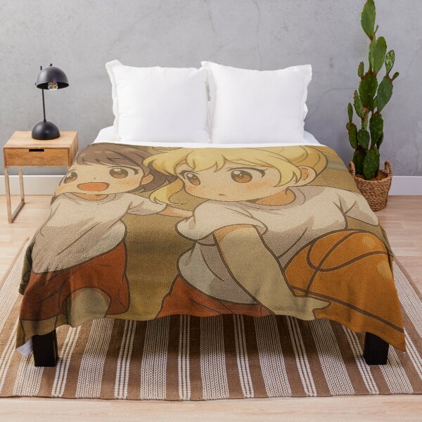 Item preview, anime children play basketball designed and sold by Mauswohn.