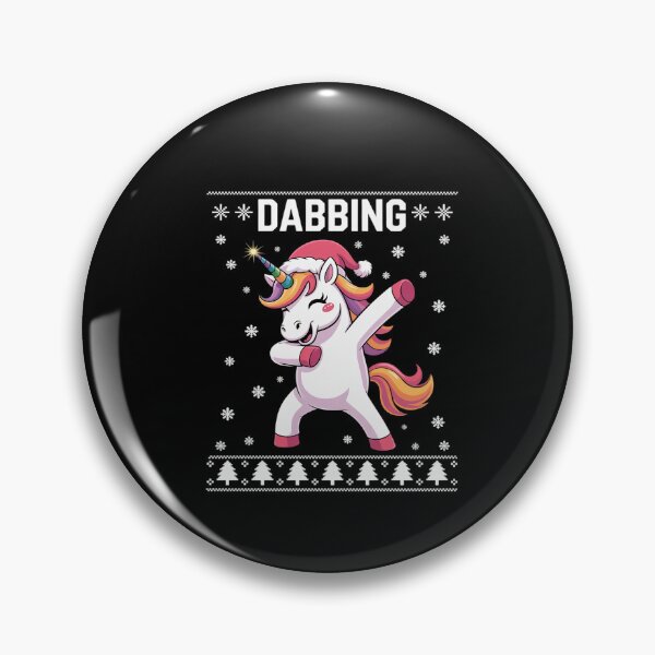 Item preview, Dabbing Through The Snow Dab Unicorn Ugly Christmas  designed and sold by dainegilbert.