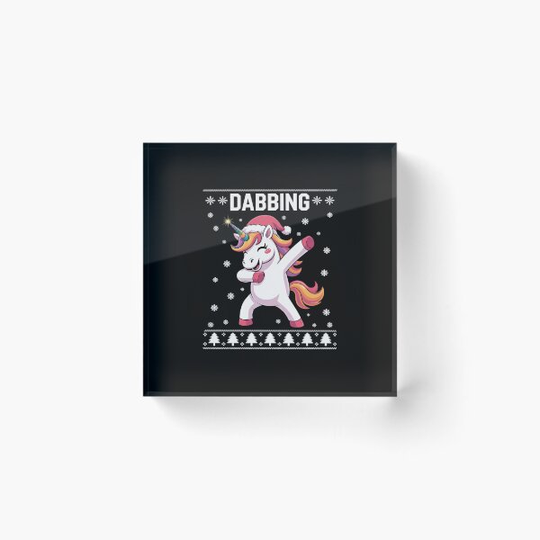 Item preview, Dabbing Through The Snow Dab Unicorn Ugly Christmas  designed and sold by dainegilbert.