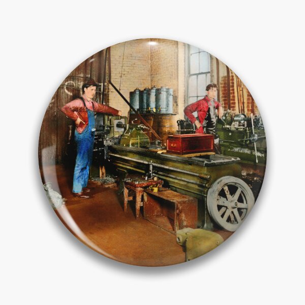 Item preview, Machinist - St Louis Motor Carriage Company Factory 1902 designed and sold by Mike Savad Photography.
