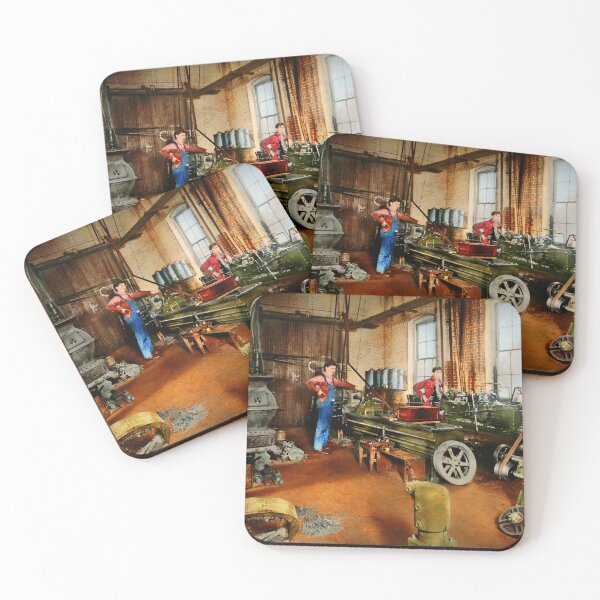 Item preview, Machinist - St Louis Motor Carriage Company Factory 1902 designed and sold by Mike Savad Photography.