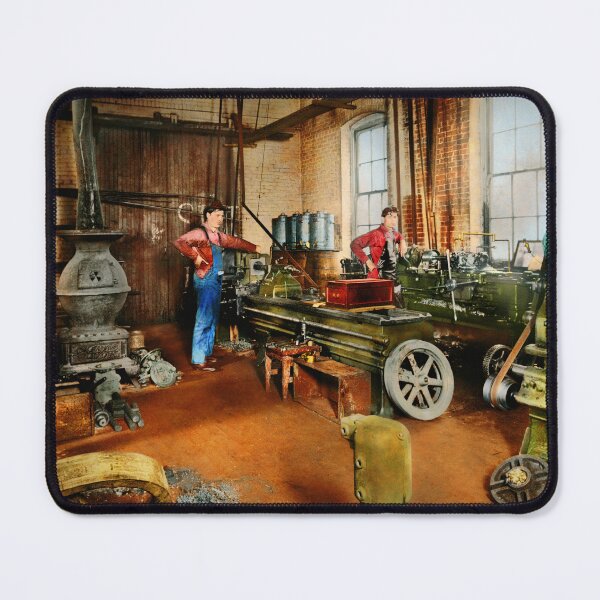 Item preview, Machinist - St Louis Motor Carriage Company Factory 1902 designed and sold by Mike Savad Photography.