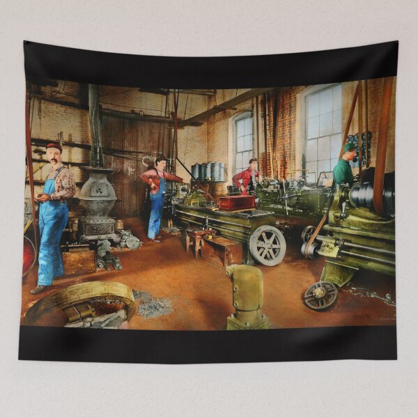 Item preview, Machinist - St Louis Motor Carriage Company Factory 1902 designed and sold by Mike Savad Photography.