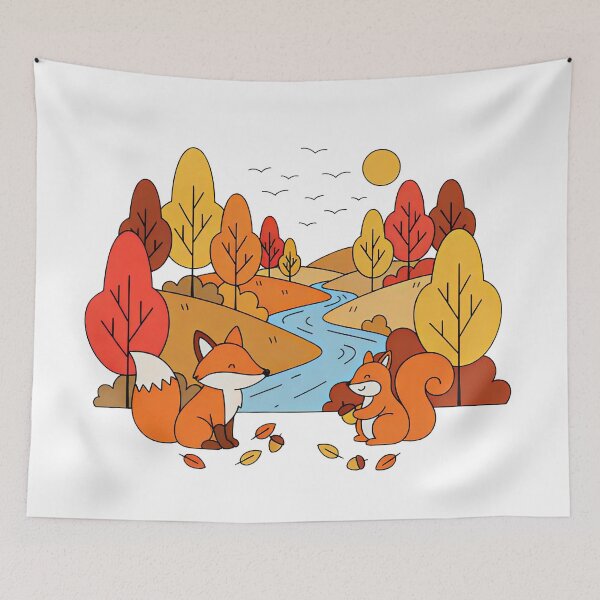 Item preview, Cozy Autumn Friends designed and sold by griez.