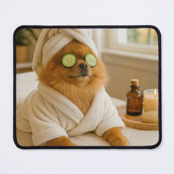Item preview, Bafik’s Spa Day – Rest, You’re Not a Horse (AI Art) designed and sold by TsvietkovaArt.