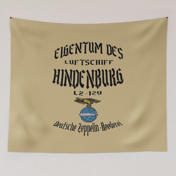 Item preview, Property of Airship Hindenburg LZ-129 Zeppelin Disaster Vintage Aviation designed and sold by Larry Oates.