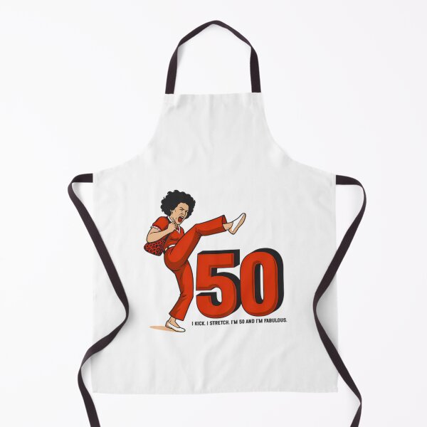 Item preview, I LIKE TO KICK, STRETCH, AND KICK! - im 50 sally omalley designed and sold by badreeder.