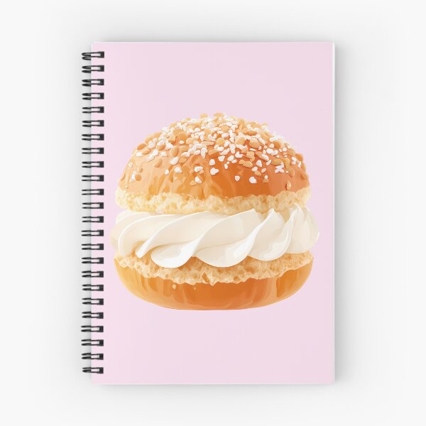 Item preview, Semla – Swedish Cream Bun Design designed and sold by BobaBunny76.
