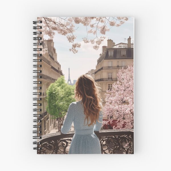 Item preview, Springtime in Paris Eiffel Tower French Balcony View designed and sold by parisinsight.