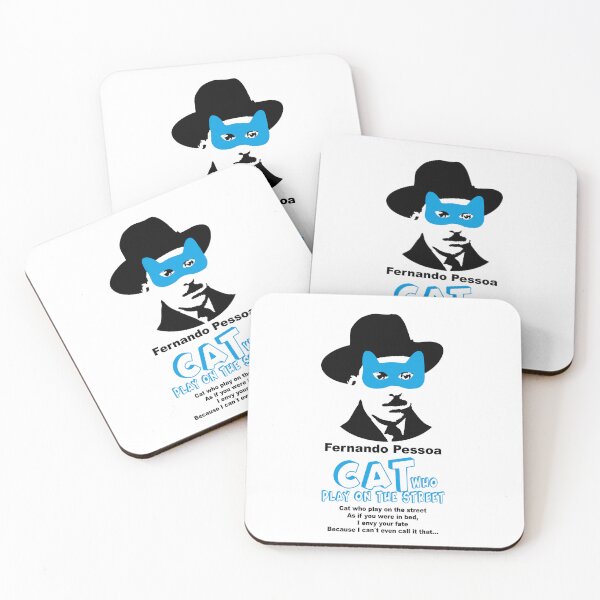 Item preview, Fernando Pessoa - CAT who play on the street designed and sold by A-mici-marina.