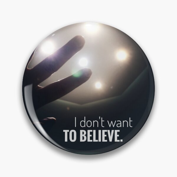 Item preview, I Don't Want To Believe - Sci-Fi UFO Encounter Art  designed and sold by SergioMiklos.