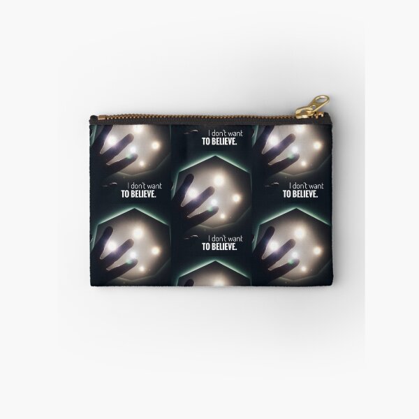 Item preview, I Don't Want To Believe - Sci-Fi UFO Encounter Art  designed and sold by SergioMiklos.