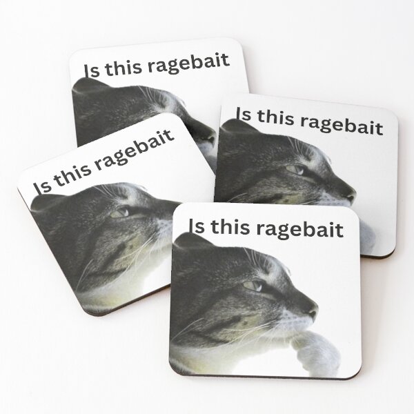 Item preview, is this ragebait funny meme cat designed and sold by cloudzer0000.