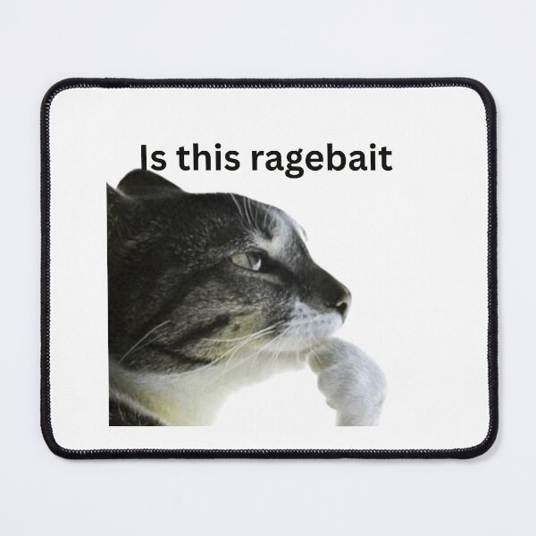 Item preview, is this ragebait funny meme cat designed and sold by cloudzer0000.