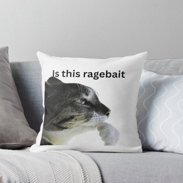 Item preview, is this ragebait funny meme cat designed and sold by cloudzer0000.