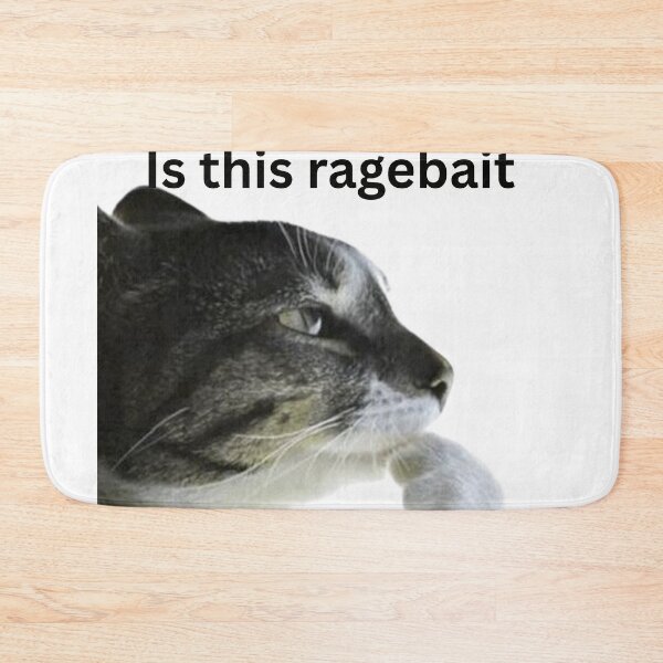 Item preview, is this ragebait funny meme cat designed and sold by cloudzer0000.