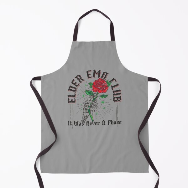 Item preview, Elder Emo It Was Never A Phase Shirt – Skeleton Heart Dark Humor Nostalgia designed and sold by Pingestre.