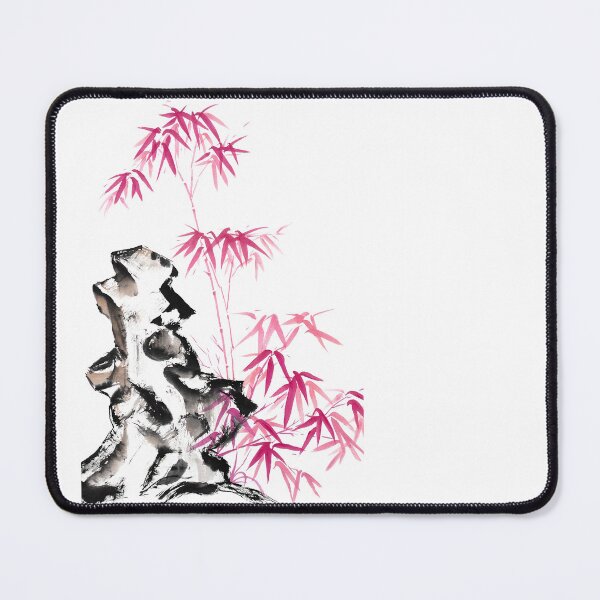 Item preview, Bamboo - red - no Cally designed and sold by Birgit Moldenhauer.