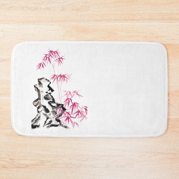 Item preview, Bamboo - red - no Cally designed and sold by Birgit Moldenhauer.