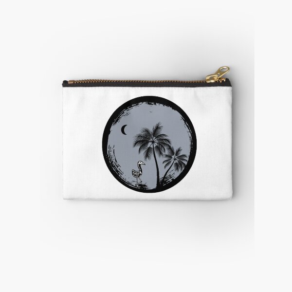 Item preview, Skeleton Bird Under Moonlight – Spooky Tropical Gothic Art | Dark Beach Aesthetic designed and sold by Bewitching79.
