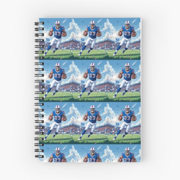 Item preview, Player Buffalo Bills Displaying Pride Athleticism Art Field designed and sold by ART ATTACK ZONE.