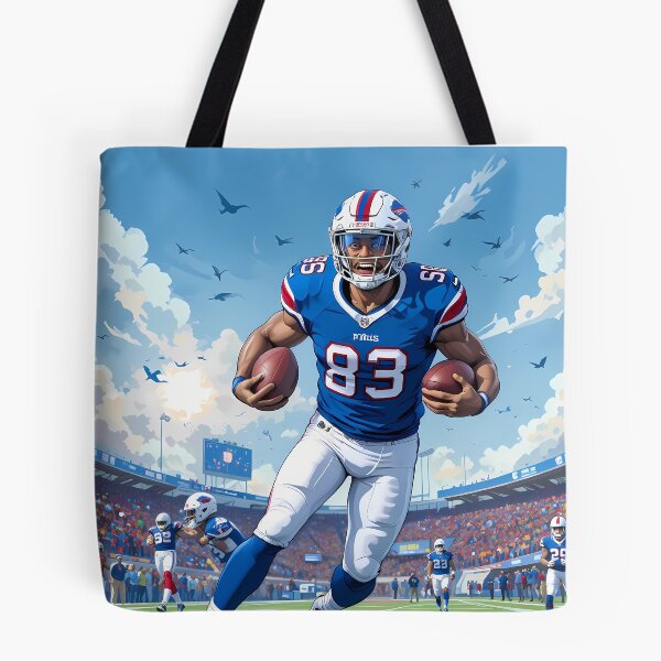 Item preview, Player Buffalo Bills Displaying Pride Athleticism Art Field designed and sold by ART ATTACK ZONE.
