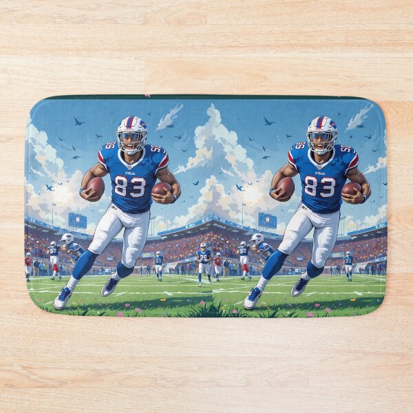 Item preview, Player Buffalo Bills Displaying Pride Athleticism Art Field designed and sold by ART ATTACK ZONE.