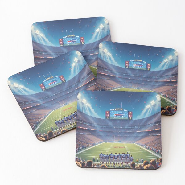 Item preview, Stadium Buffalo Bills Displaying Pride Athleticism Art Field designed and sold by ART ATTACK ZONE.