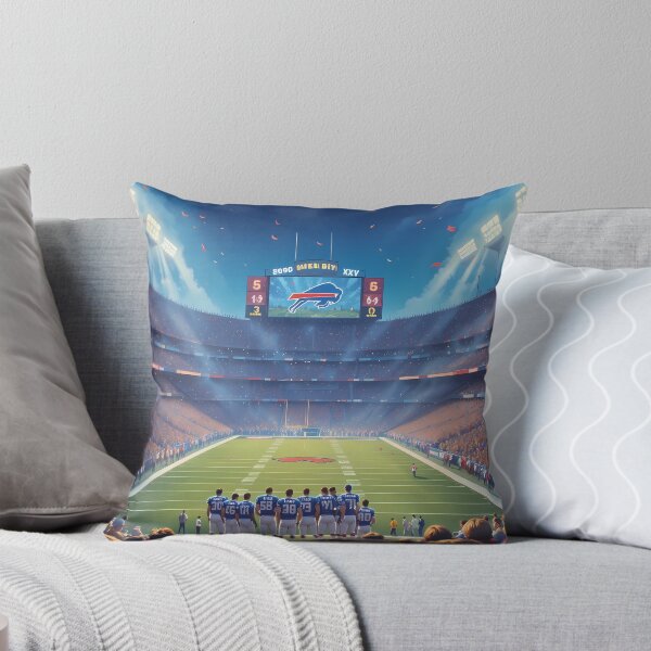 Item preview, Stadium Buffalo Bills Displaying Pride Athleticism Art Field designed and sold by ART ATTACK ZONE.