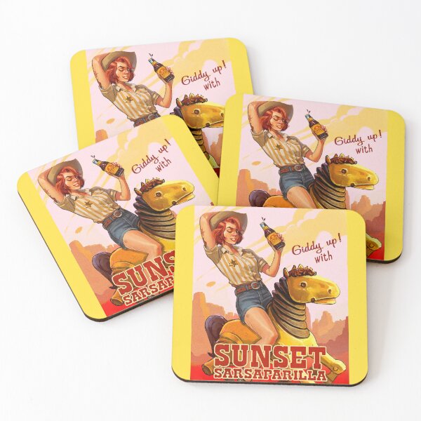 Item preview, Into the Sunset (Sarsaparilla) designed and sold by Sara-Cooley.