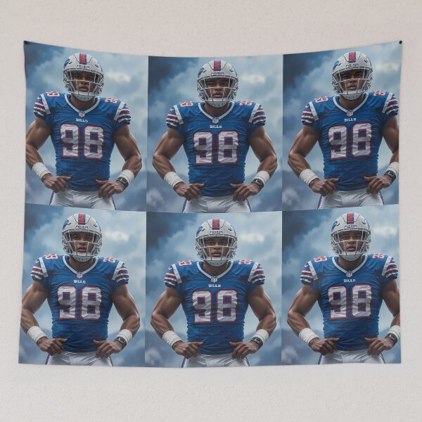 Item preview, PJ Buffalo Bills Displaying Pride Athleticism Art Field designed and sold by ART ATTACK ZONE.