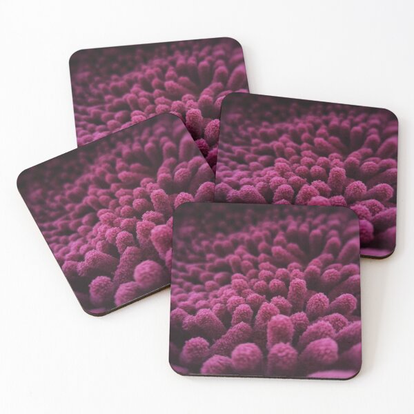 Item preview, Fuchsia Synthetic Colony Texture - Deep Magenta Macro Abstract  designed and sold by SergioMiklos.