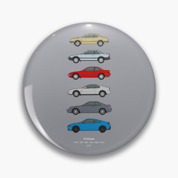Item preview, Prelude coupe classic car collection designed and sold by RJWautographics.
