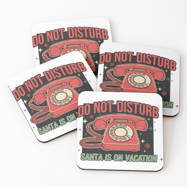 Item preview, Vintage Santa Hotline T-Shirt: Do Not Disturb, Santa's On Vacation designed and sold by Cellara91.