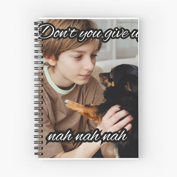Item preview, dont you give up nah nah nah meme designed and sold by cloudzer0000.