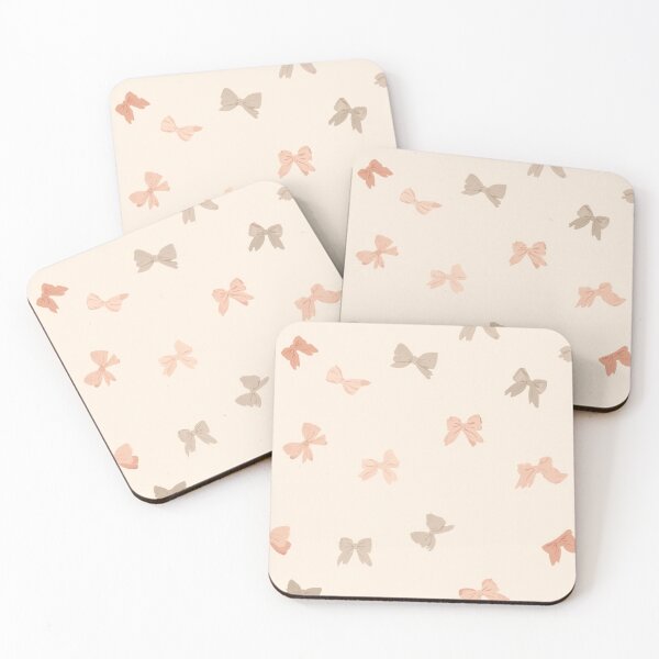 Item preview, Minimalist Aesthetic Bow Pattern | Cozy Neutral Colors designed and sold by ElizabethCoelho.